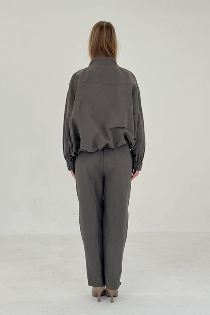 SABLE PANT IN CHARCOAL